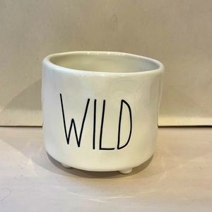 🪴 Rae Dunn white WILD small Planter - BRAND NEW!